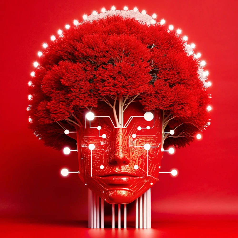 AI-powered personalization in digital marketing with data graphs