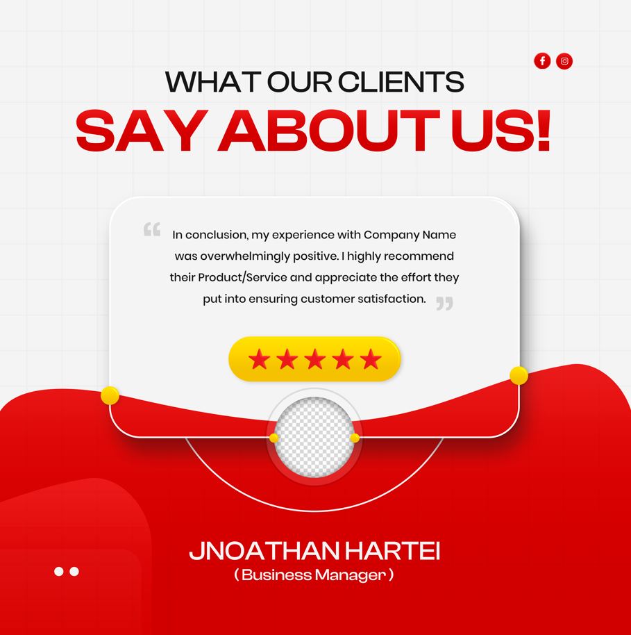 Happy customer giving a testimonial for local digital marketing agency