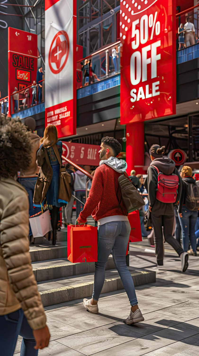 Digital advertising strategist organizing paid media campaigns for scalable performance