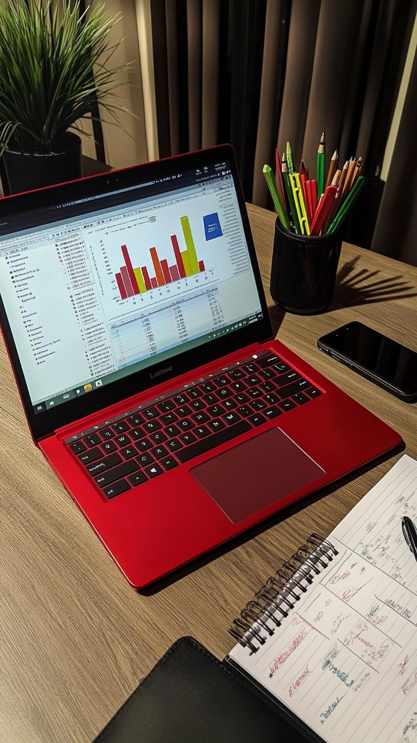 Marketing team analyzing celebrity branding campaign metrics and insights